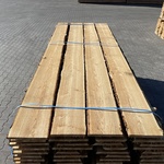 Ca. 50x Douglas Schaaldelen Fijnbezaagd, 22×200-250mm, lengte 300cm